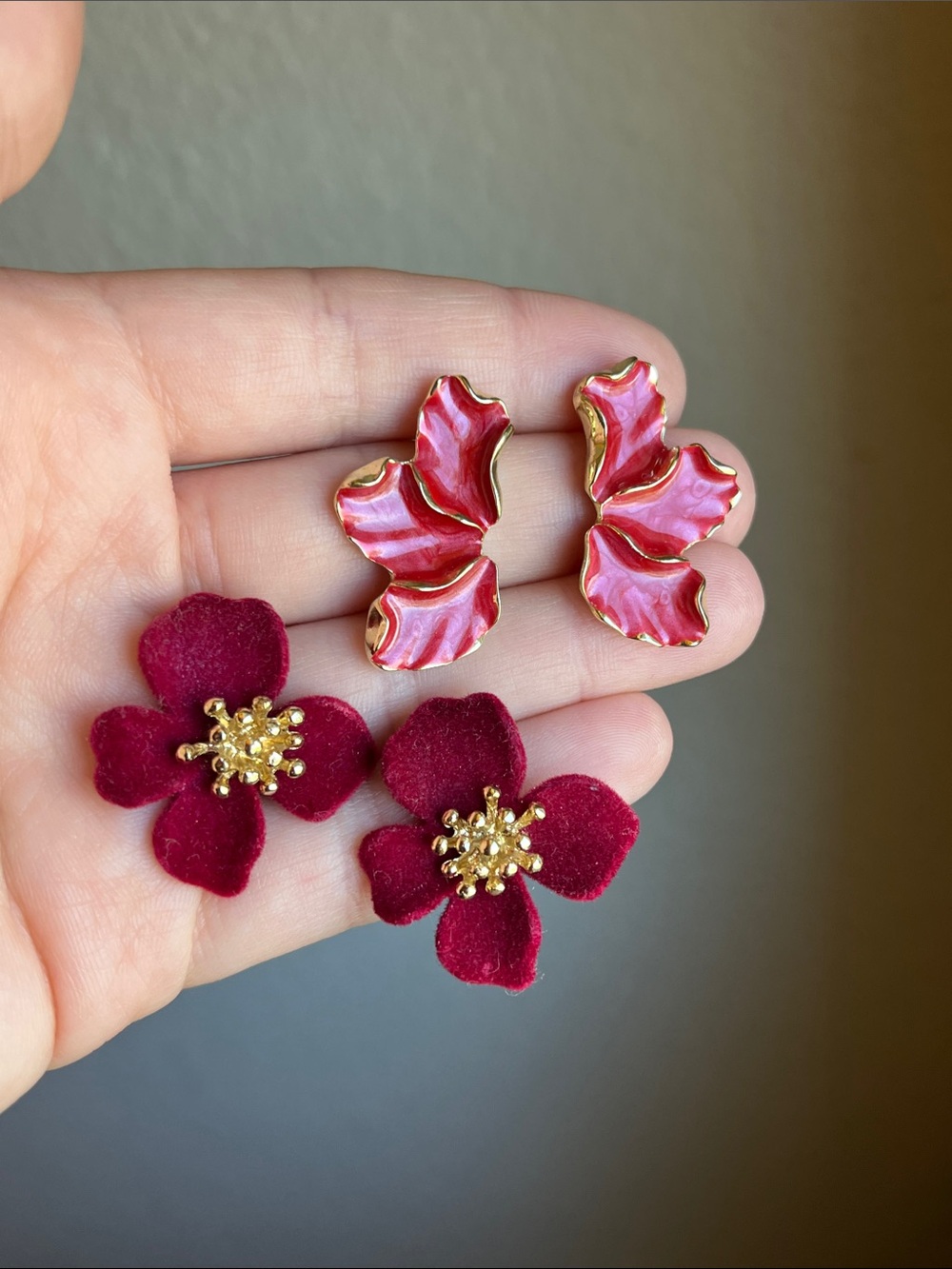 Floral Earring set